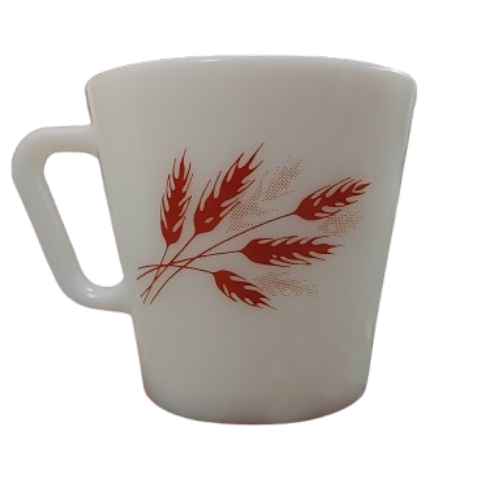 Vintage Pyrex Harvest Home (wheat) tea/coffee cup